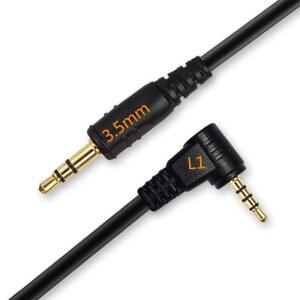GFSHOP 카메라 셔터 연결 케이블 코드 3.5mm-L1 카메라 연결 플러그 파나소닉 및 라이카 카메라용 픽셀 셔터 리모컨 TW283 시리즈
