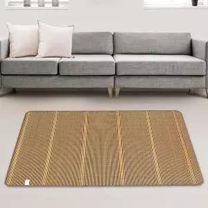 [하프클럽/셀러허브]통풍대자리 늘마루 쿨 대자리(120x190cm) 1인용 대나무매트 거실대자리