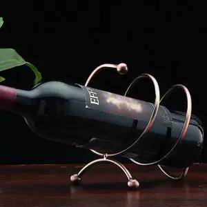 [하프클럽/셀러허브]와인렉 엣지 메탈 와인랙 1구 와인장식 유니크와인랙