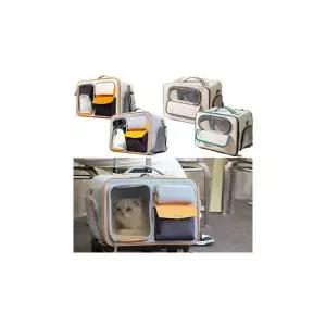 고양이 창문형가방 강아지 캐리어 백팩 외출가방 슬링백 산책가방 PE