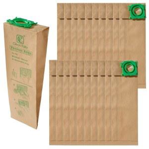 윈저 센서 S12 S15 XP12 XP15 XP18 SR12 SR15 SR18 버사매틱 플러스 및 5300REP용 세보 C G&X 시리즈 교체와 호환되는 CF 클린 페어리 20팩 진공 필터