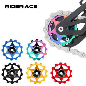 RIDERACE 13T 11T 자전거 풀리 뒷 변속기 MTB 도로 휠 가이드 Shimano Sram 4mm 5mm 6mm 용 자키 베어링