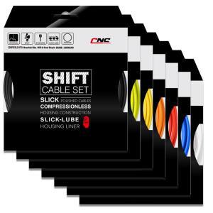 CNC MTB 도로 자전거 시프터 케이블 Shimano Sram 후면 변속기 와이어 시프트 3500mm SC680 용 하우징 키트