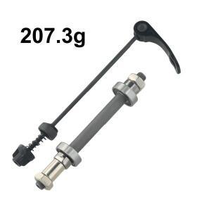 MTB 자전거 휠 허브 스틸 사이클링 퀵릴리즈 꼬치 레버 부품, 전면 및 후면 액슬, 베어링 2 개 포함