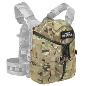 고독한 정적 헬멧 백팩, 전사 돌격 시스템 대형 가방 화물 몰 머리 보호 키트 팩(MC)