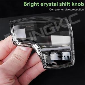 Audi A6/RS6/RS7/C8/A8/SQ8 2019 2020 A7 4K Q7/Q8/S8 LHD 크리스탈 기어 변속 노브 교체 호환 커버