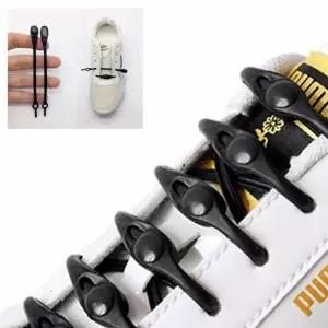 쉽고 간편 신고 벗고 편한 실리콘 운동 화끈 신발끈 가죽긴 고정 투명 편리한 볼리