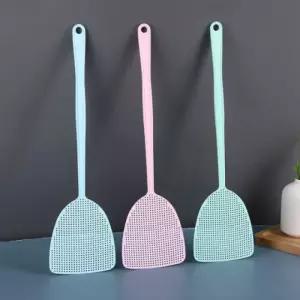 가벼운 수동 파리채 휴대용 손잡이 파리채 모기채 생활용 캠핑 벌레채