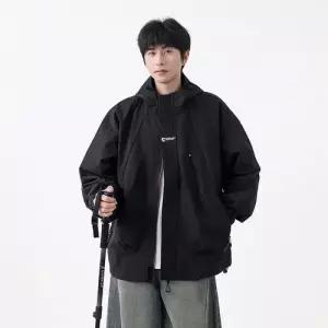 남친 등산 야상 트렌치코트 방수 바람막이 야상사파리 봄가을 패피3