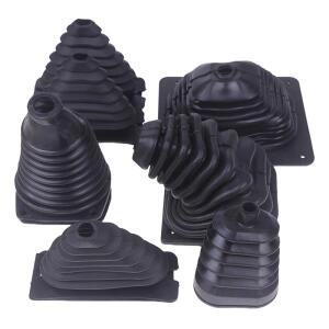 1개 포크리프트 먼지 커버 로더 기어 레버 멀티웨이 밸브 핸들 고무 슬리브 가죽