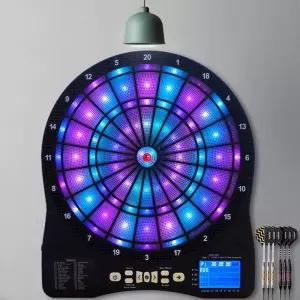 벽걸이다트판 LED 보드 게임 실내 다트기계 세트 보드게임