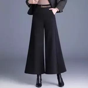 팬츠 치마 여사친 모직 겨울 가을겨울 와이드 트렌디 아이템 도톰한 HT4