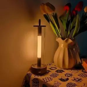 [하프클럽/셀러허브]무드앤 무선 터치 테이블 스탠드 충전식 수면 무드등