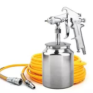 [하프클럽/셀러허브]1200ccx10m 페인트 에어스프레이건 도장