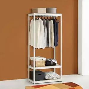 [하프클럽/셀러허브]행거 고정식 시스템행거 3단 옷방 조립식옷장