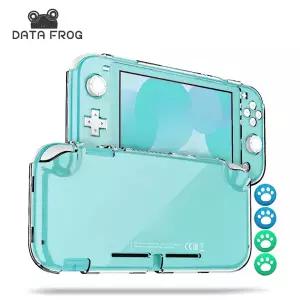 호환  데이터 프로그 보호 커버 호환 스위치 라이트 게임 콘솔용 투명 PC 크리스탈 쉘