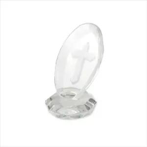 기도 무드등 크리스탈조명 크리스탈 선물 + 십자가 LED 장식 상자 기독교