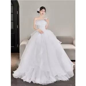 스몰 셀프웨딩 스커트 스냅촬영 신부드레스 웨딩드레스 결혼식 프릴