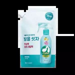 온더바디 발을씻자 코튼 풋샴푸 리필 500ml  (레몬)