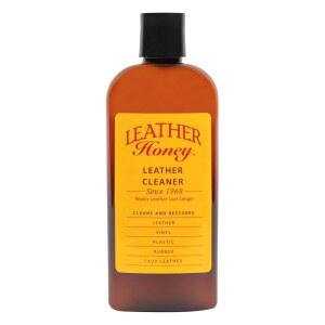 가죽 꿀 클리너: 1968년부터 미국에서 제조된 무독성 관리. 딥 클린 가죽, 인조 및 비닐 - 소파, 카시트, 지갑, 택, 신발 가방. 안전한 모든 색상과 흰색
