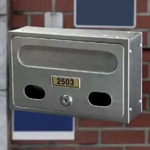 [하프클럽/셀러허브]우체통 문짝스텐 편지함 보관함 원룸 스텐우체통