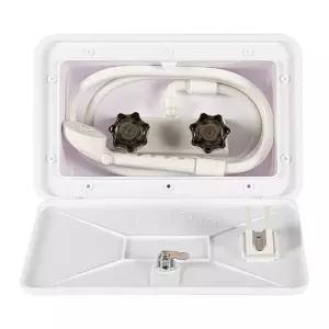 최신형 캠핑카 외부 샤워기 액세서리 카라반용 캠핑 수도 인입구 겸용