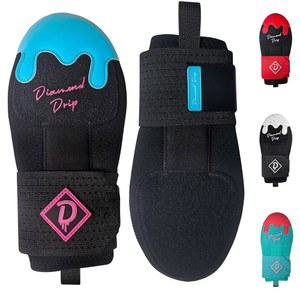 슬라이딩 장갑, 아이스크림 드립, 야구 및 소프트볼, 청소년 오른손용 사이즈, 왼손