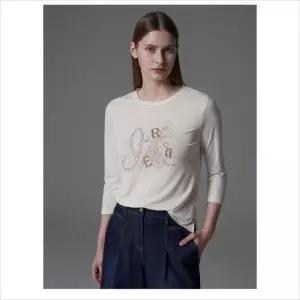 올리비아로렌 HC04 린넨 7부 티셔츠  VOBAL5M3131