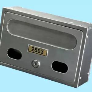 [하프클럽/셀러허브]우편함 문짝스텐 보관함 편지함 원룸 스텐우체통