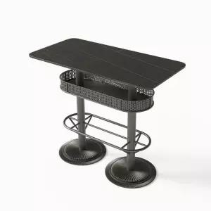 업소용 바테이블 발코니 철제 책상 베란다 와인바 술집 스탠딩 테이블