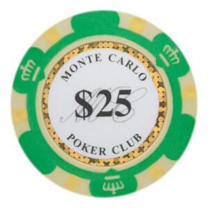 브라이벨리 몬테카를로 프리미엄 포커 칩(50팩) 헤비급 14그램 클레이 컴포지트