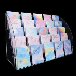 교회 헌금 봉투 헌금함 보관함 2단 선반 릴 꽂이 10칸