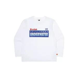 [백화점 정품] 코닥 KODAK 썸머 워터 메쉬 긴팔티셔츠 WHITE K4223LRL61WHT 307046