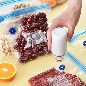 [원일안전] 세트 실링기 배터리 압축기 미니 여행 진공압축기 국내인증 진공팩  (본품)