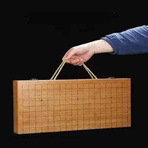 휴대용바둑판 세트 바둑알 원목 우드 게임 휴대용 알까기 세트책