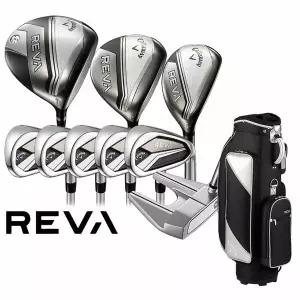 캘러웨이 REVA(25) 레바 여성용 풀세트 9개 병행(블랙BK).골프백포함