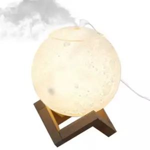 듀플렉스 보름달 문 초음파가습기 3색무드등