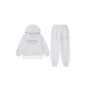 백화점정품 뉴발란스 키즈 상하복 셋업 세트 선물 NB 레이어드 트레이닝복세트 그레이 NK9YD4805G-AC 어린