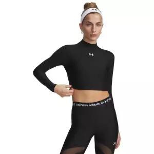 [백화점 정품] 언더아머 UNDERARMOUR 여성 히트기어 크롭 모크 긴팔 6012691-008 306856