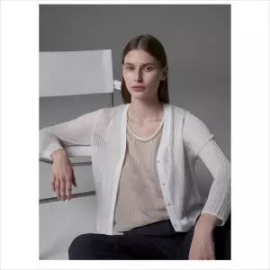 올리비아로렌 HC04 브이넥 썸머 골지 가디건  VOCBC5M4411