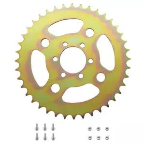 FXNX 속도 후방 고토크 6홀 스프로킷 40 41 420 체인 휠 CT100U CC100X 메가 모토 MMB80 105 바하 두들