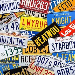 방콕 City04 태국 자동차 차량용 호환 번호판 알루미늄