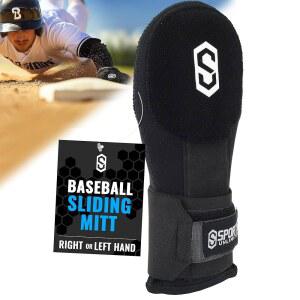 SPORTS UNLIMITED 야구 슬라이딩 장갑 청소년 또는 소프트볼용 왼손 /성인, 및 오른손