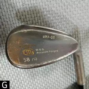 중고 미우라기켄 WDD WMF-03 58도 웨지_G_강도불명스틸
