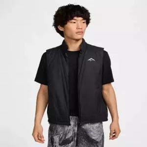 nike 트레일 PrimaLoft 써마 핏 러닝 베스트 M - 블랙서밋 화이트 FZ0002-010