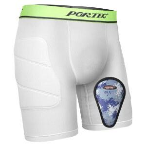 청소년 압박 슬라이딩 반바지, 보호 컵 풋볼 패딩 포함, 반바지 라크로스용 야구