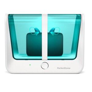 완벽한 돔 | 충전식 보청기를 위한 세계에서 가장 빠른 보청기 건조기 제습기 액세서리 보청기, 무선 이어버드가 충전되는 동안 땀과 습기를 제거합니다!