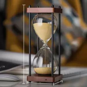 원목 모래시계 15분 30분 사우나 타이머 빈티지 인테리어 소품