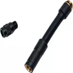 산악 도로 자전거용 에어 펌프 인플레이터 연장 호스 자전거 타이어 어댑터 프레스타 밸브 및 슈레이더