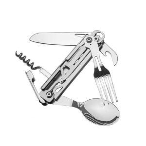 [재이앤재이 주식회사]접이식 다기능 수저 포크 멀티툴 등산공구 다용도칼